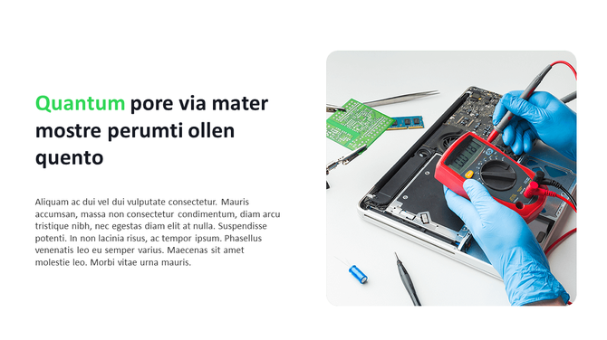 Creative GSM service presentation PowerPoint Template