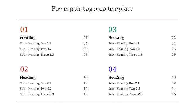 Effective PowerPoint Agenda Templates for Meetings