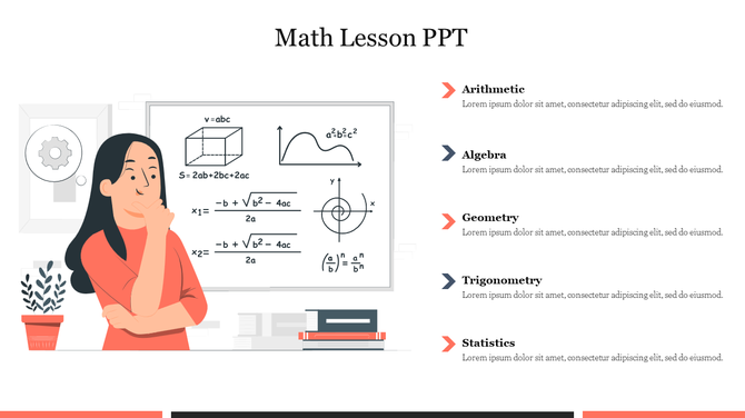 Best Math Lesson PPT PowerPoint Presentation PPT Slide