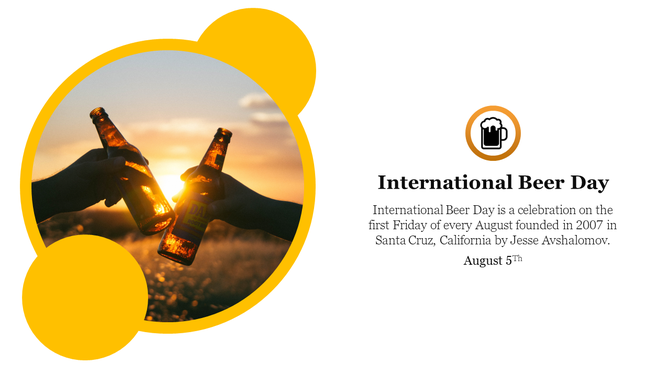 Effective Beer Template PowerPoint Presentation Slide 