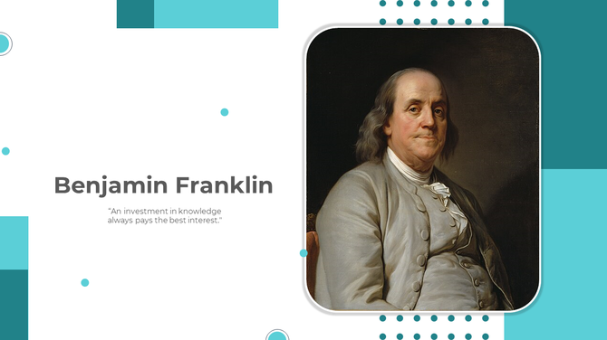 Attractive Benjamin Franklin PPT And Google Slides