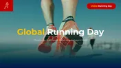 Get Now! Global Running Day PowerPoint And Google Slides