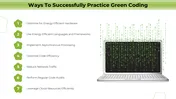 Get This Green Coding PowerPoint And Canva Templates