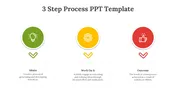3 Step Process PPT Presentation and Google Slides Themes