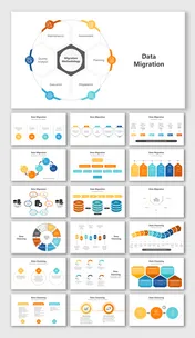 Unique Data Migration PowerPoint And Google Slides Themes