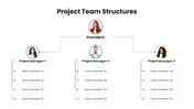 Writing Team Project Structure Download Our Project Team Structures PPT And Google Slides