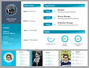 About Me Slide Examples PowerPoint Template & Google Slides