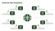 Network Architecture Diagram PPT Template & Google Slides