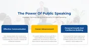 Public Speaking PowerPoint And Google Slides Themes
