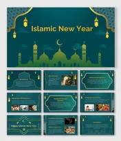 Islamic New Year PowerPoint And Google Slides Templates