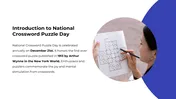 National Crossword Puzzle Day PowerPoint And Canva Template