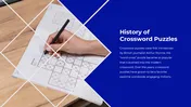 National Crossword Puzzle Day PowerPoint And Canva Template