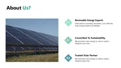 Solar Panel Company Profile PowerPoint and Google Slides