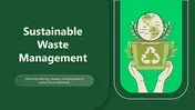 Sustainable Waste Management PowerPoint Presentation