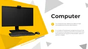 Computer PPT Template for Presentation and Google Slides