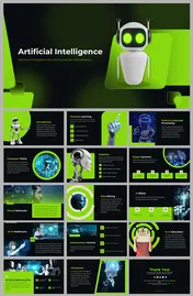 Our Predesigned Robot PPT Templates and Google Slides Themes