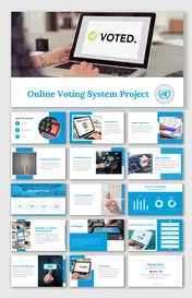 Online Voting System Project PowerPoint And Google Slides
