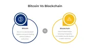 Bitcoin Vs Blockchain PowerPoint And Canva Template