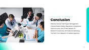 Clinical Trial Project Management PPT And Canva Template