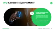 The Building A Business Ecosystem PPT And Canva Template