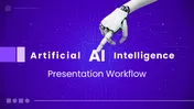 The AI Presentation Workflow PPT And Canva Template