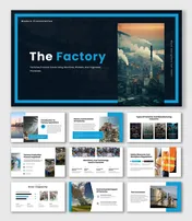 Free Factory PowerPoint Template and Google Slides