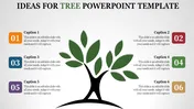 Tree Infographic PowerPoint Template and Google Slides