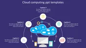Alluring Cloud Computing PPT Templates Presentation