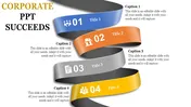4 Steps PowerPoint Presentation And Google Slides Themes