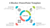 4 Blocker PowerPoint And Google Slides for Presentation