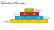 Try Now PowerPoint Building Blocks Template Free Slide