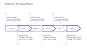 Effective Zig Zag PowerPoint Template Presentation