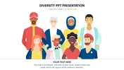 4 Stages Of Diversity PowerPoint And Canva Template