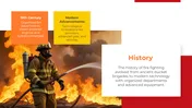 Use This Fire Fighting Presentation And Google Slides Themes