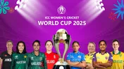 ICC Womens Cricket World Cup 2025 slides with trophy, players, captains, match schedule, sponsors, and conclusion.