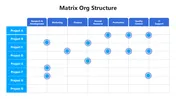 Explore This Matrix Org Structure PowerPoint Presentation