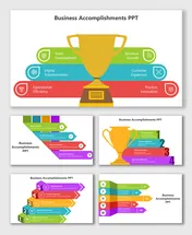 Key Accomplishments In Business PowerPoint Presentation