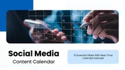 Social Media Content Calendar PowerPoint Presentation