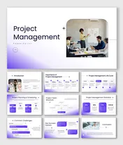 Get Our Project Management PowerPoint And Google Slides