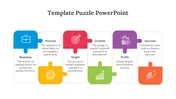 Free Smart Art Puzzle Pieces PPT Template and Google Slides