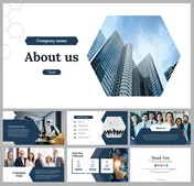 Explore About Us PowerPoint and Google Slides Themes