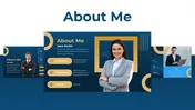 About Me PowerPoint Google Slides Templates