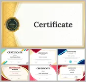 Editable Certificate Templates and Google Slides Themes
