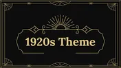Explore 1920s Theme PowerPoint and Google Slides Templates