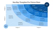 Sun Ray Diagram PowerPoint Template and Google Slides
