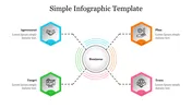 Best Simple Infographic Template PowerPoint Slide