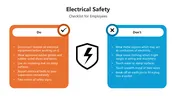 Electrical Safety Presentation And Canva Templates