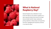 National Raspberry Day National Raspberry Day PowerPoint And Canva Template