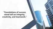 Corporate Building Background PowerPoint And Canva Template