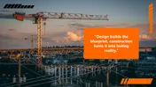 Construction Design Background PPT And Canva Template